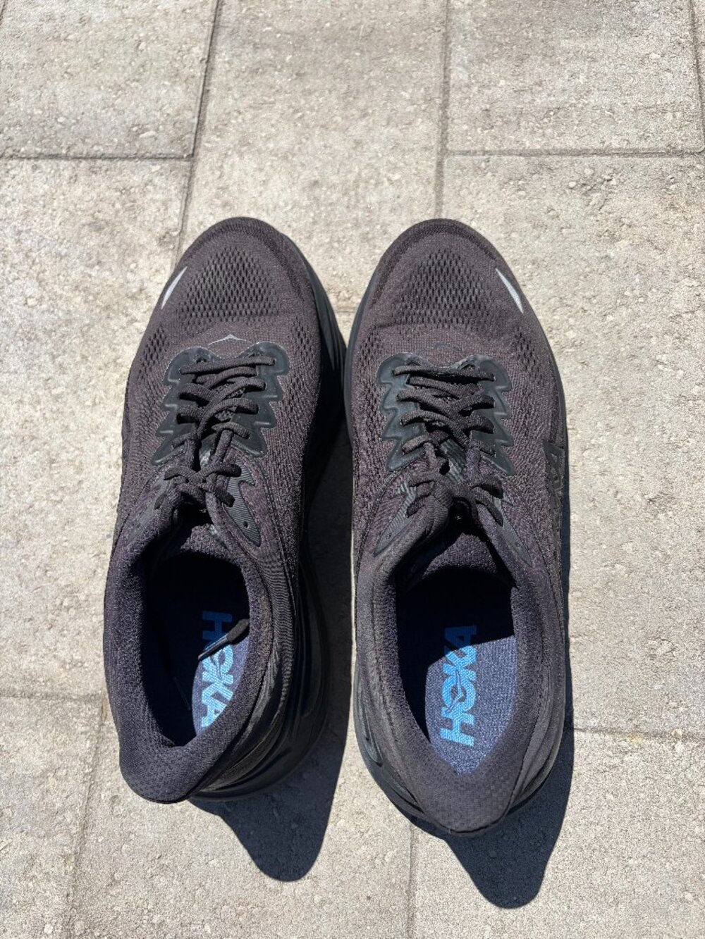 Hoka Bondi 9 men's size 14E, X-TRA WIDE, with brand new inserts!